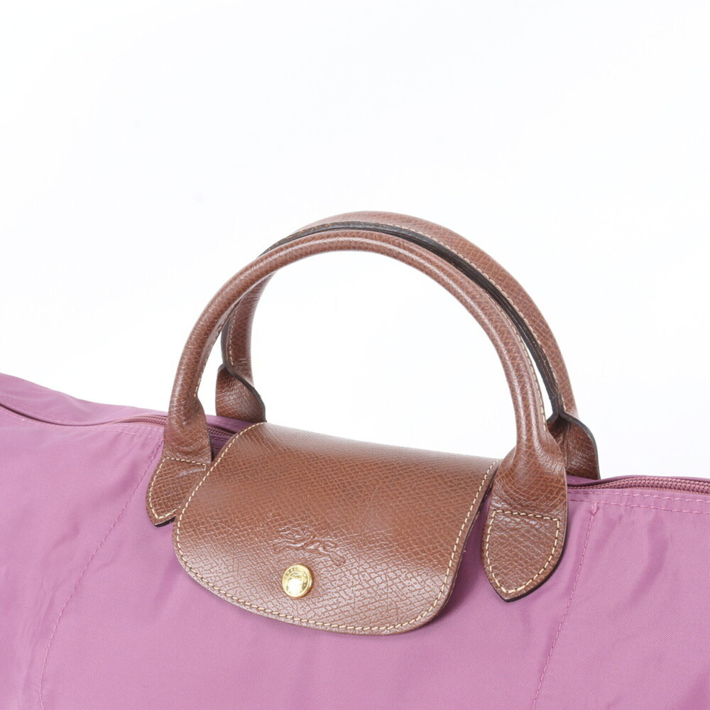 Longchamp Le Pliage Leather Tote Bag Shoulder Handbag for Women - Picture 2 of 9